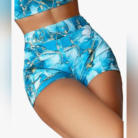 Floerns Women's Tie Dye Ruched Bikini #618 NWOT - Picture 7 of 11